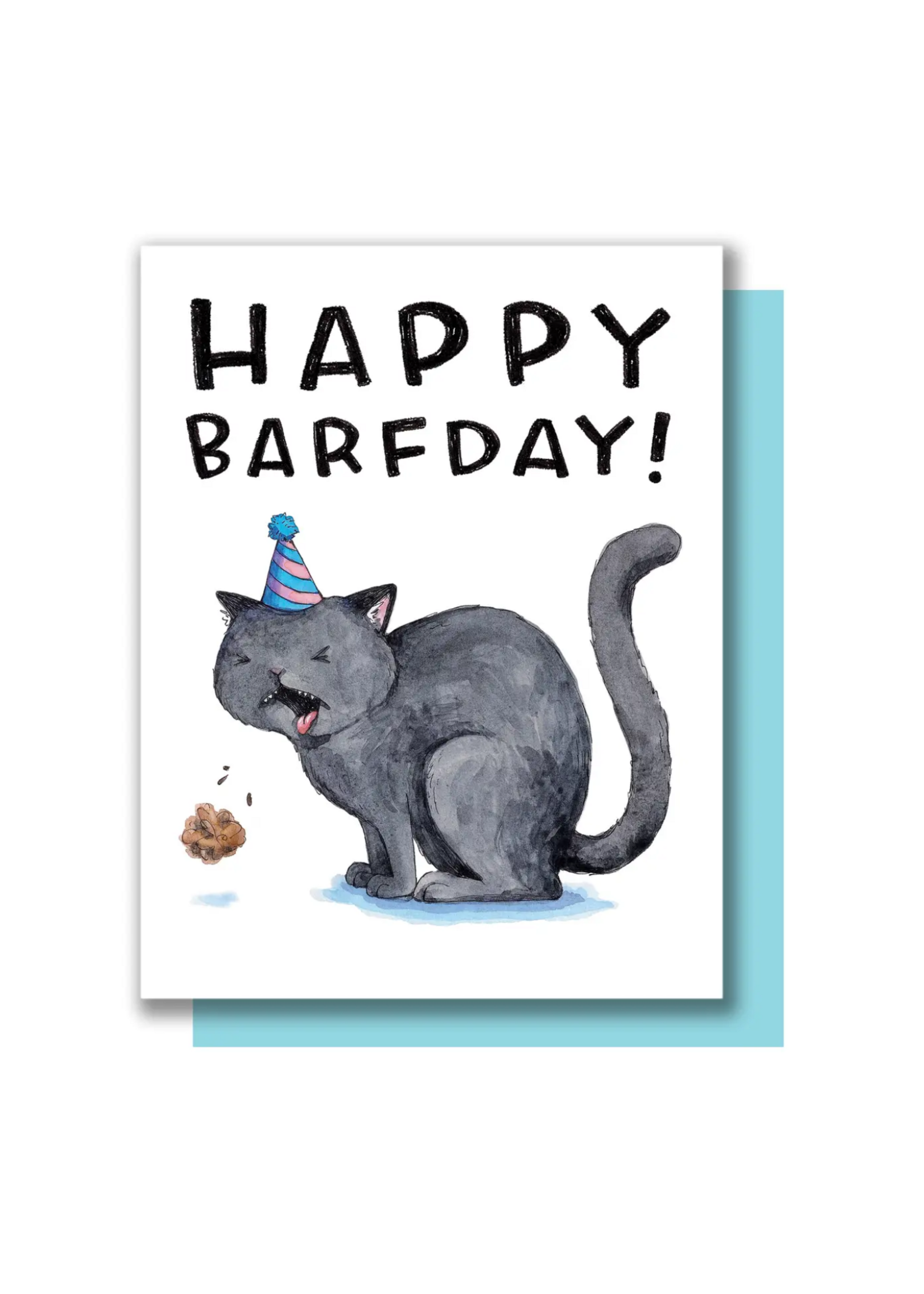 Paper Wilderness Birthday Card - Happy Barfday