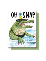 Paper Wilderness Birthday Card - Oh Snap