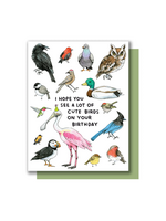 Paper Wilderness Birthday Card - Hope You See A Lot of Cute Birds