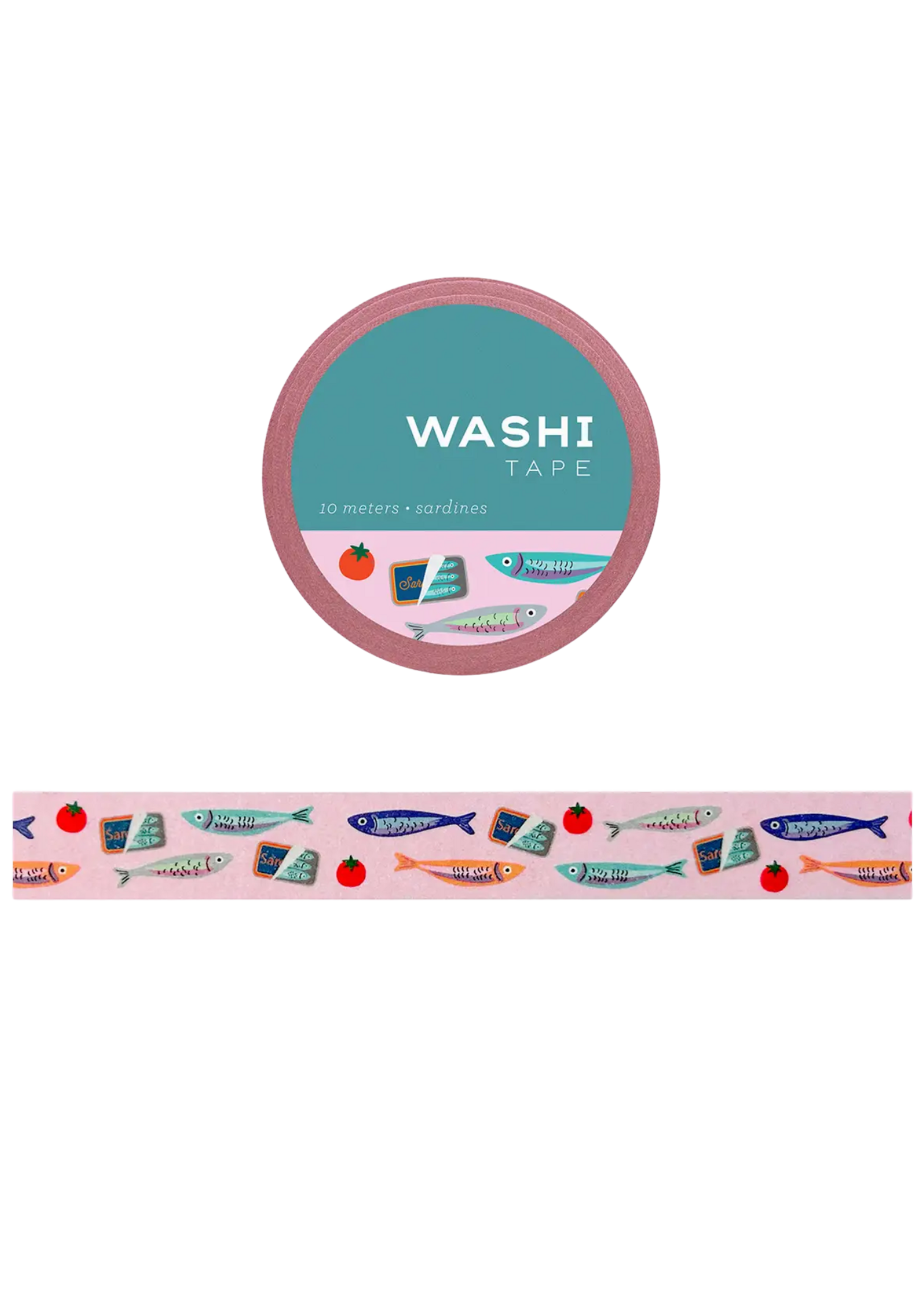 Girl of All Work Sardines Washi Tape