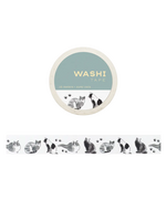 Girl of All Work Sumi Cats Washi Tape