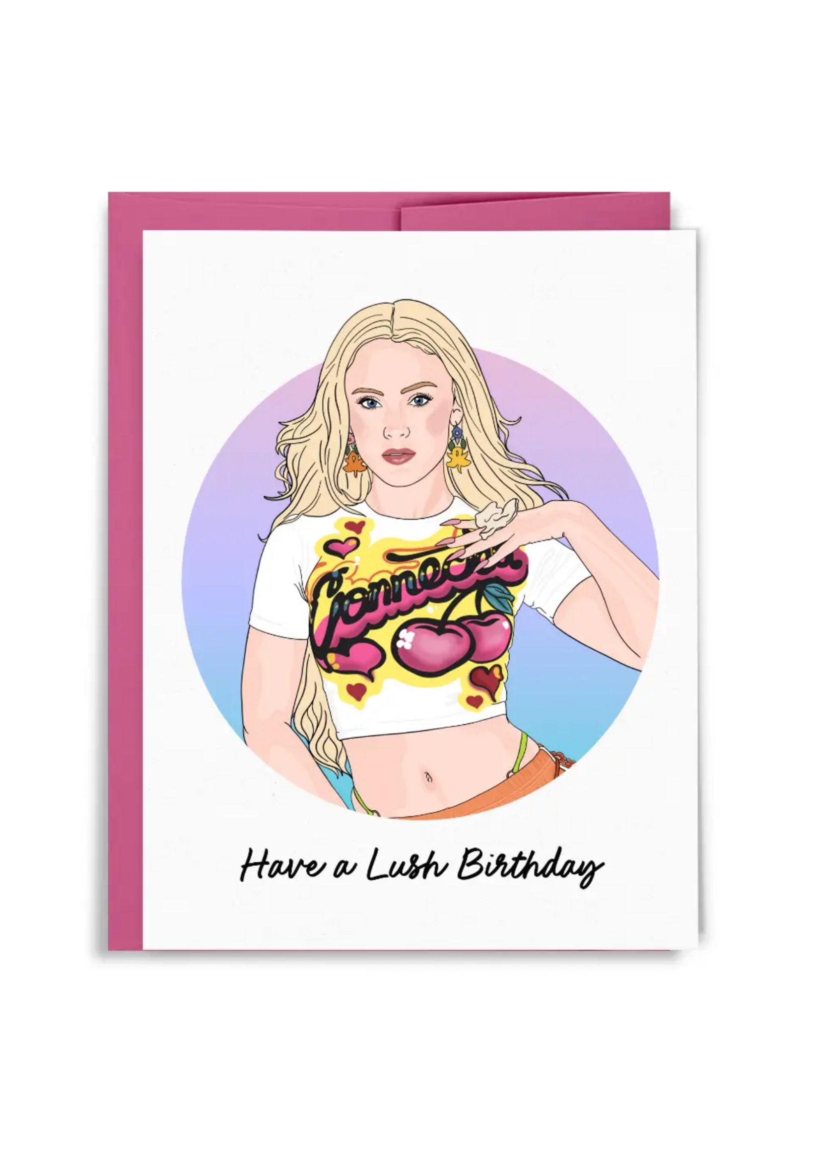Sammy Gorin Birthday Card - Have a Lush Birthday