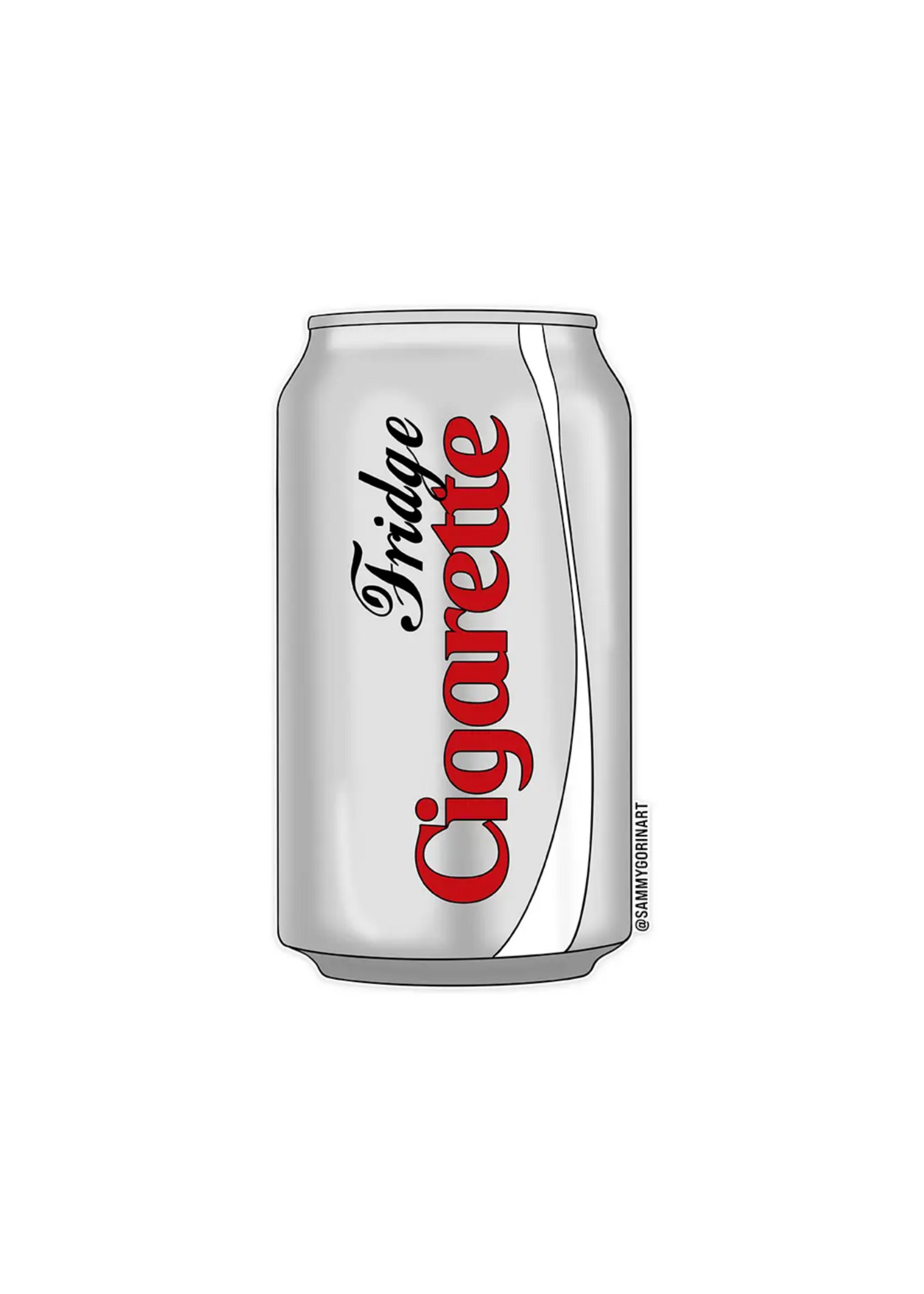 Sammy Gorin Fridge Cigarette Sticker