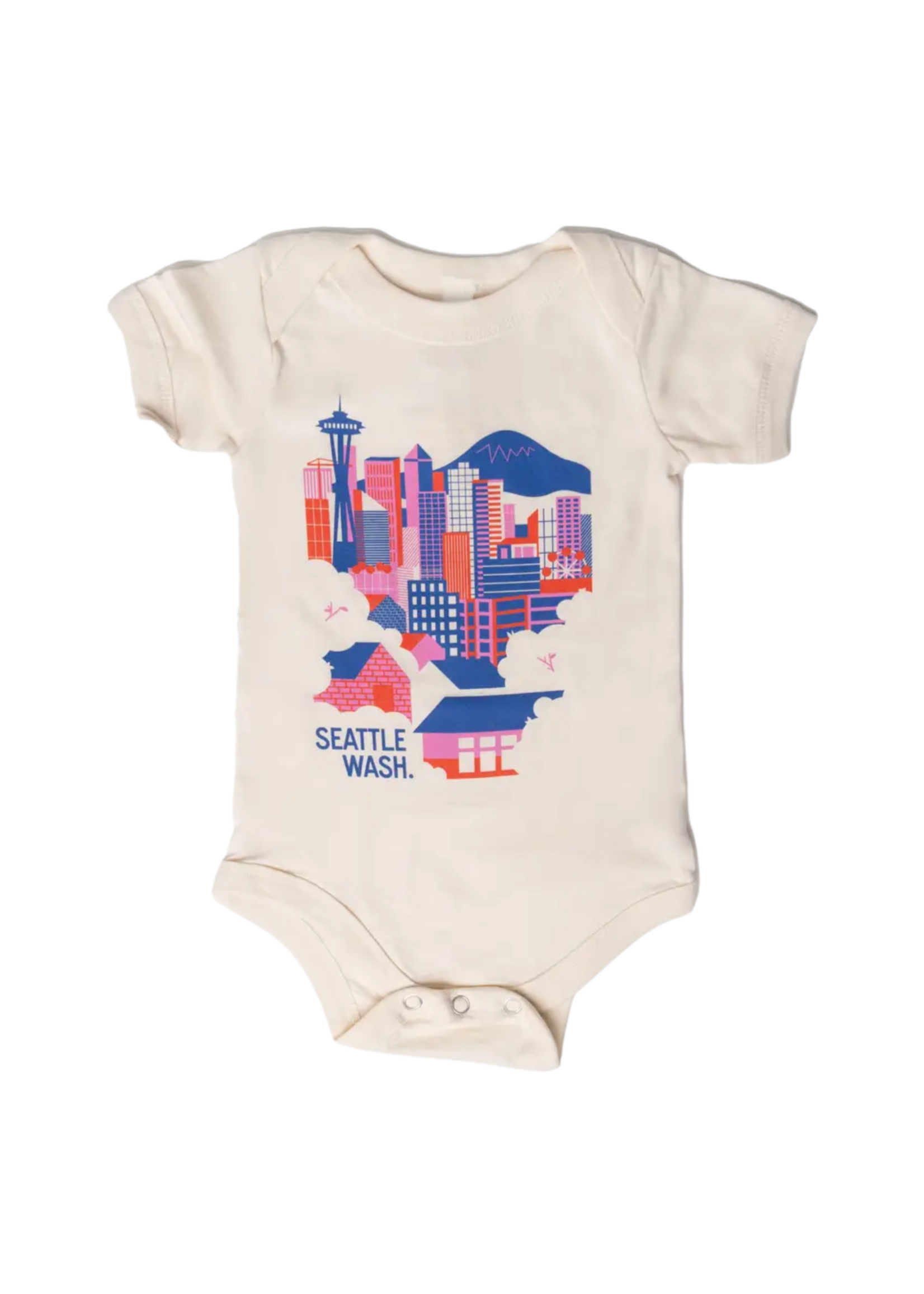 Tender Loving Empire Seattle Skyline Onesie