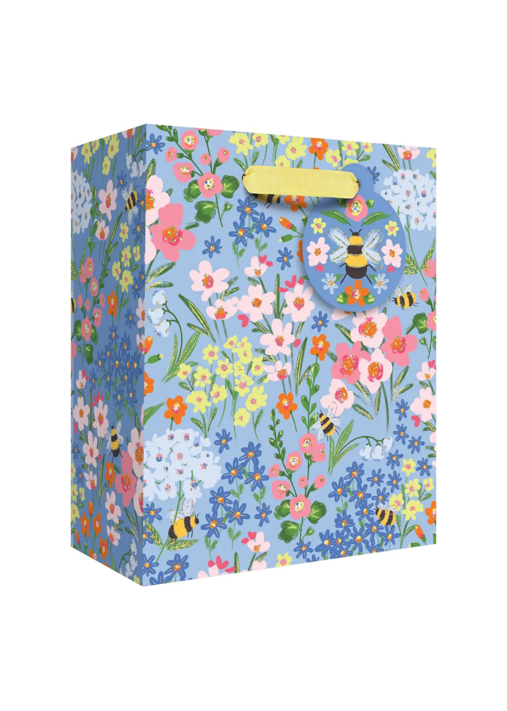 Jillson & Roberts Small Garden Bees Gift Bag
