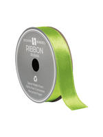 Jillson & Roberts Lime 7/8-inch Satin Ribbon