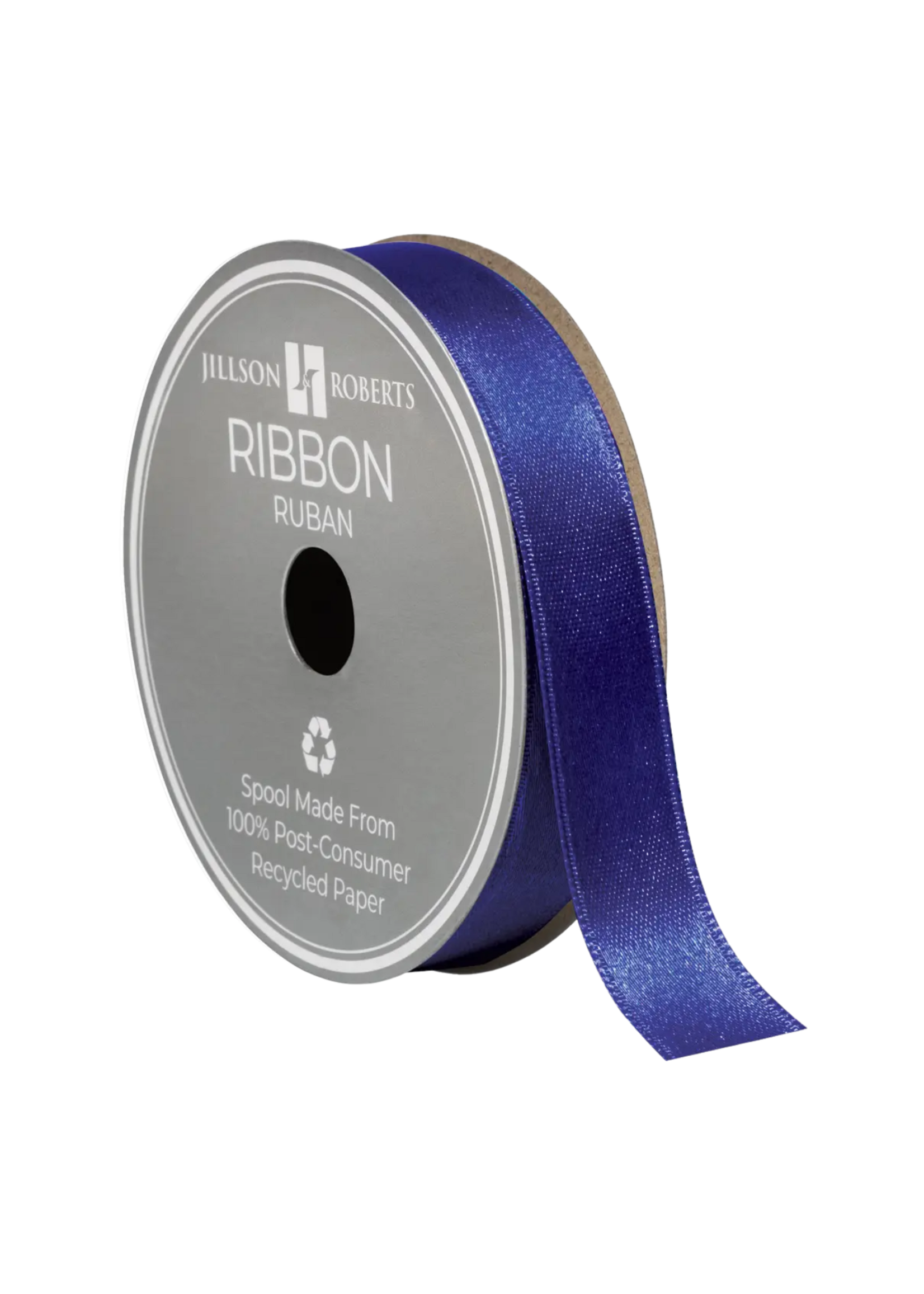 Jillson & Roberts Royal Blue 5/8-inch Satin Ribbon