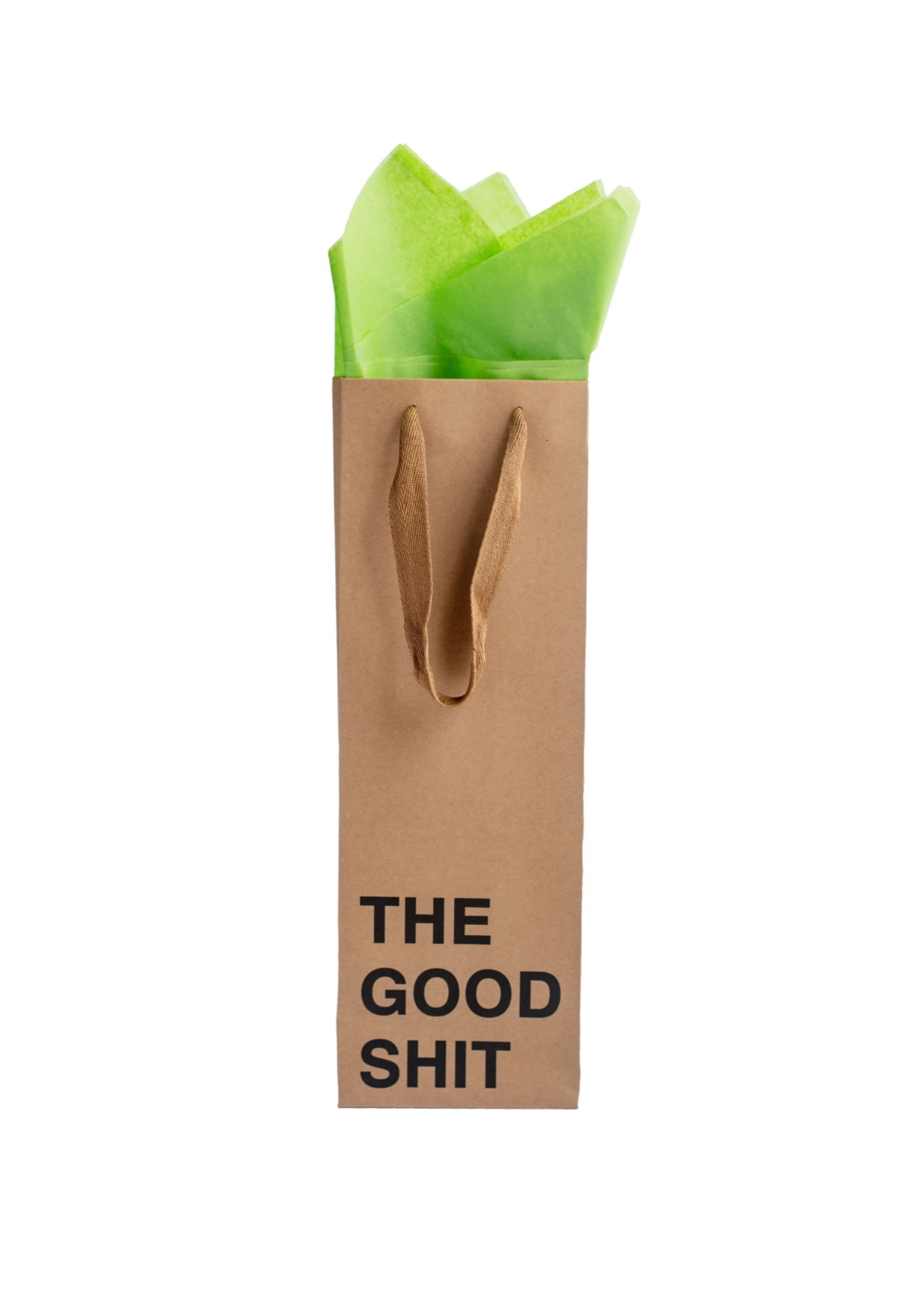 MilkToast Brand The Good Shit Wine Gift Bag