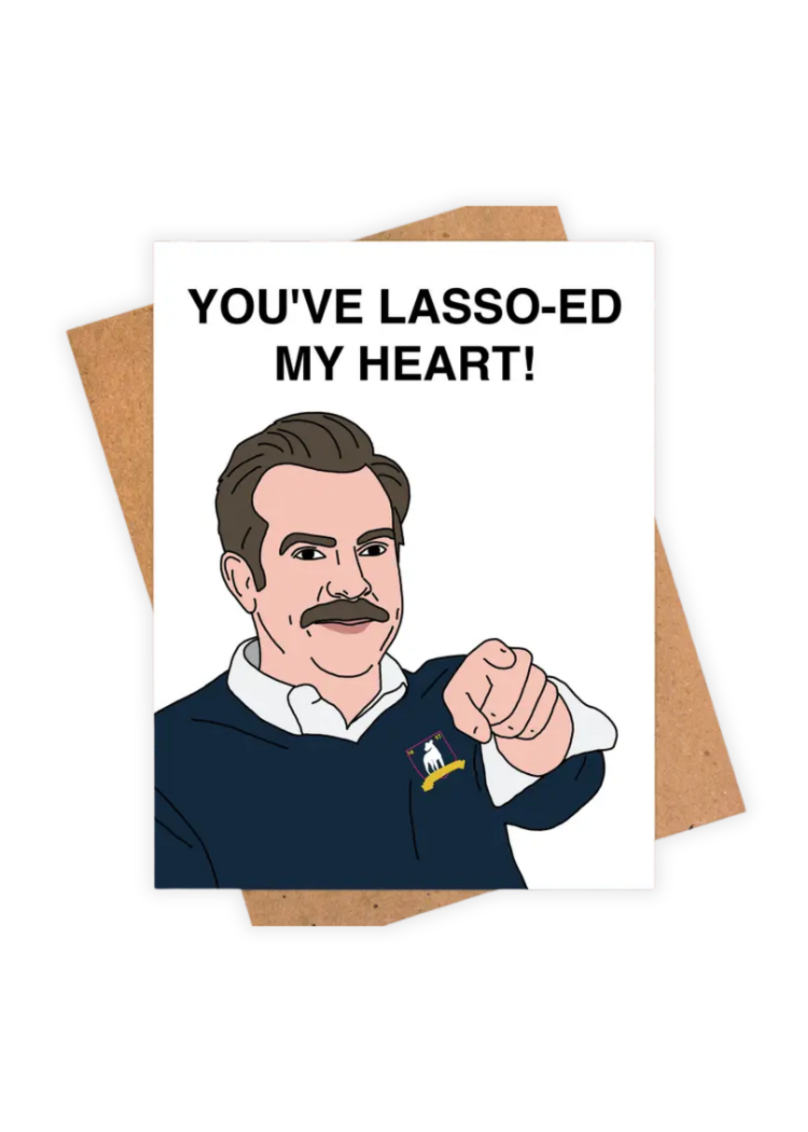 Pop Hot Cards Love Card - You've Lasso-ed My Heart