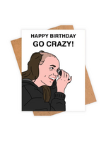 Pop Hot Cards Birthday Card - Britney Spears Go Crazy