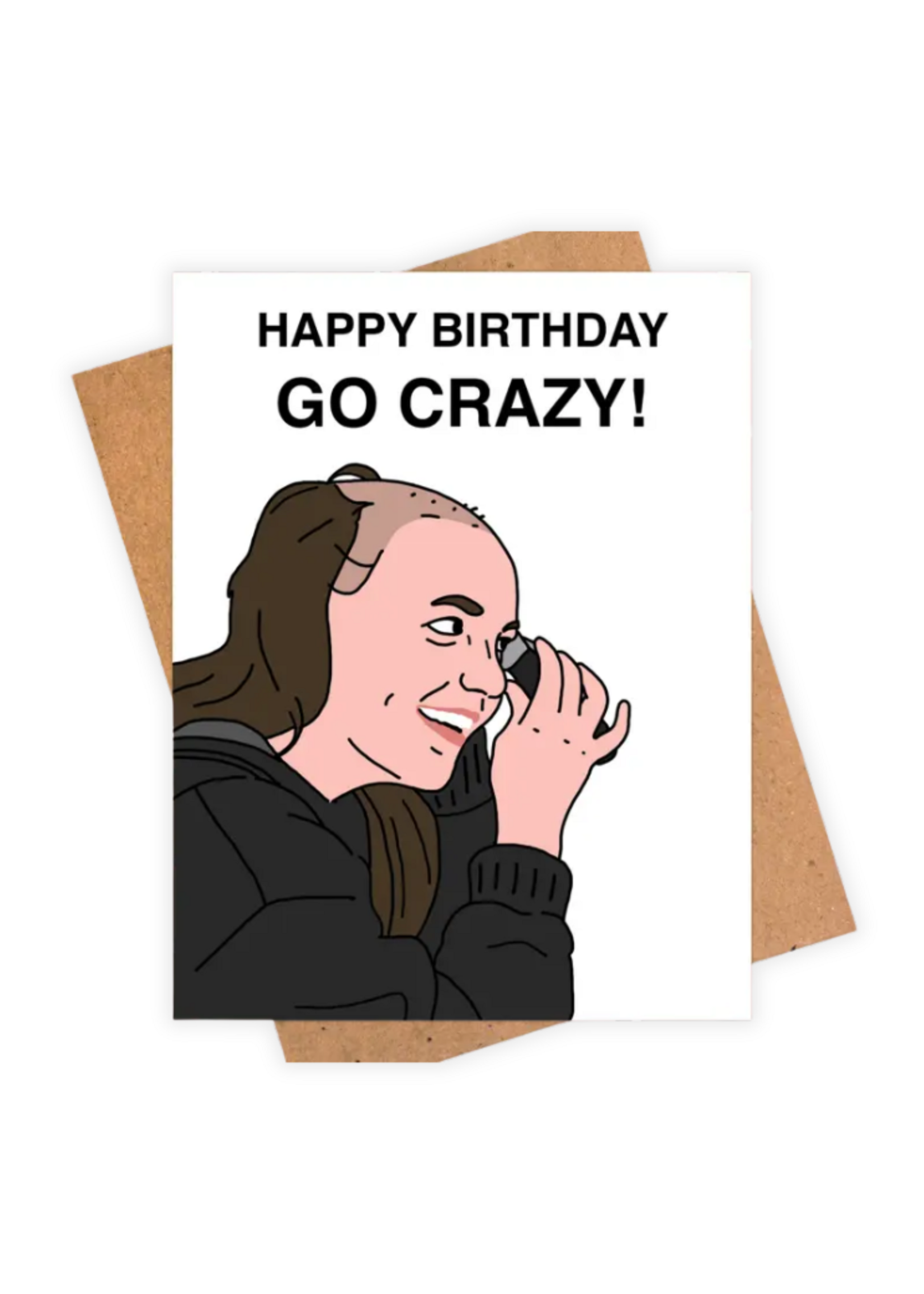 Pop Hot Cards Birthday Card - Britney Spears Go Crazy