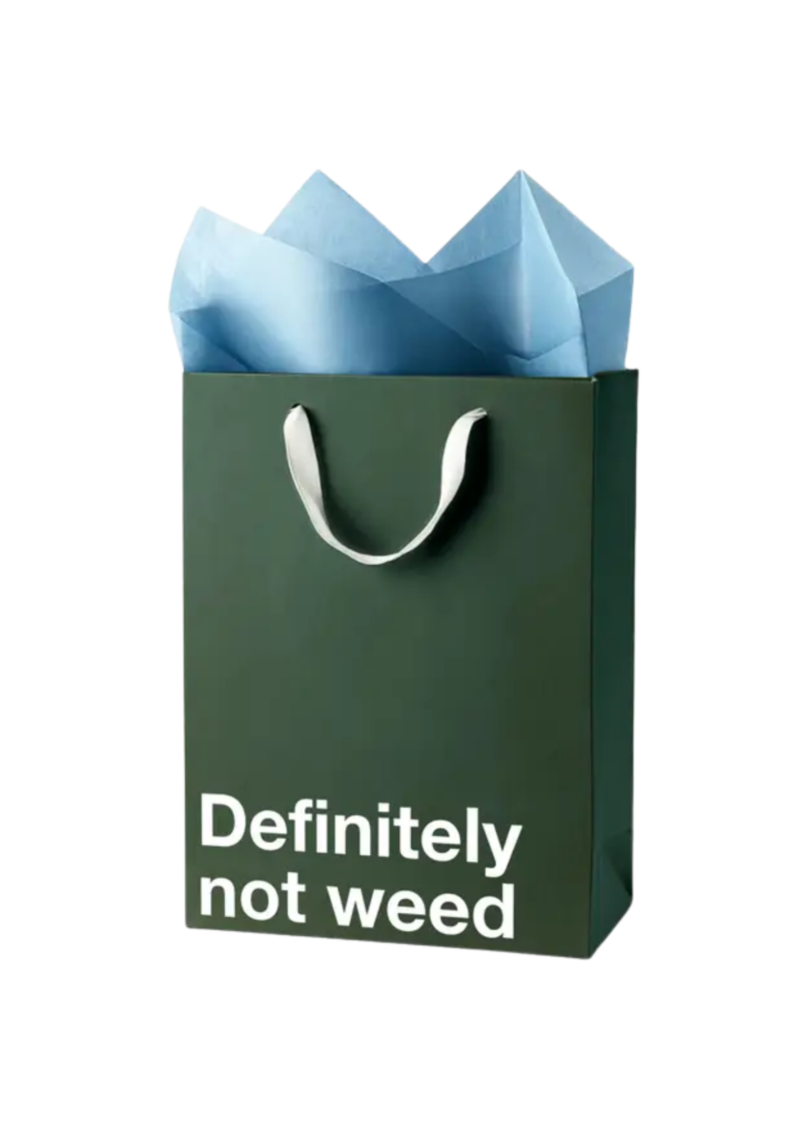MilkToast Brand Definitely Not Weed Medium Gift Bag