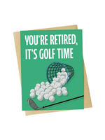 Big Moods Retirement Card - It's Golf Time