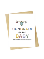 Big Moods New Baby Card - Even If You Might Shit Yourself