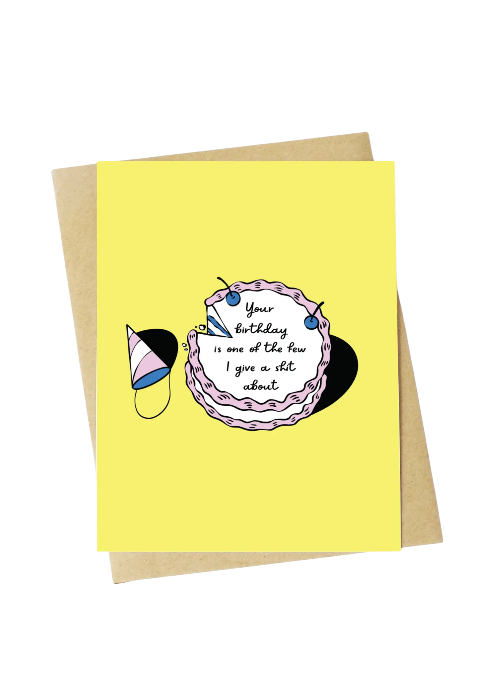 Big Moods Birthday Card - One Of The Few I Give A Shit About