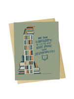 Big Moods Birthday Card - More Books Than Responsibilities