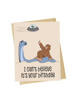 Big Moods Birthday Card - I Can't Believe It's Your Birthday