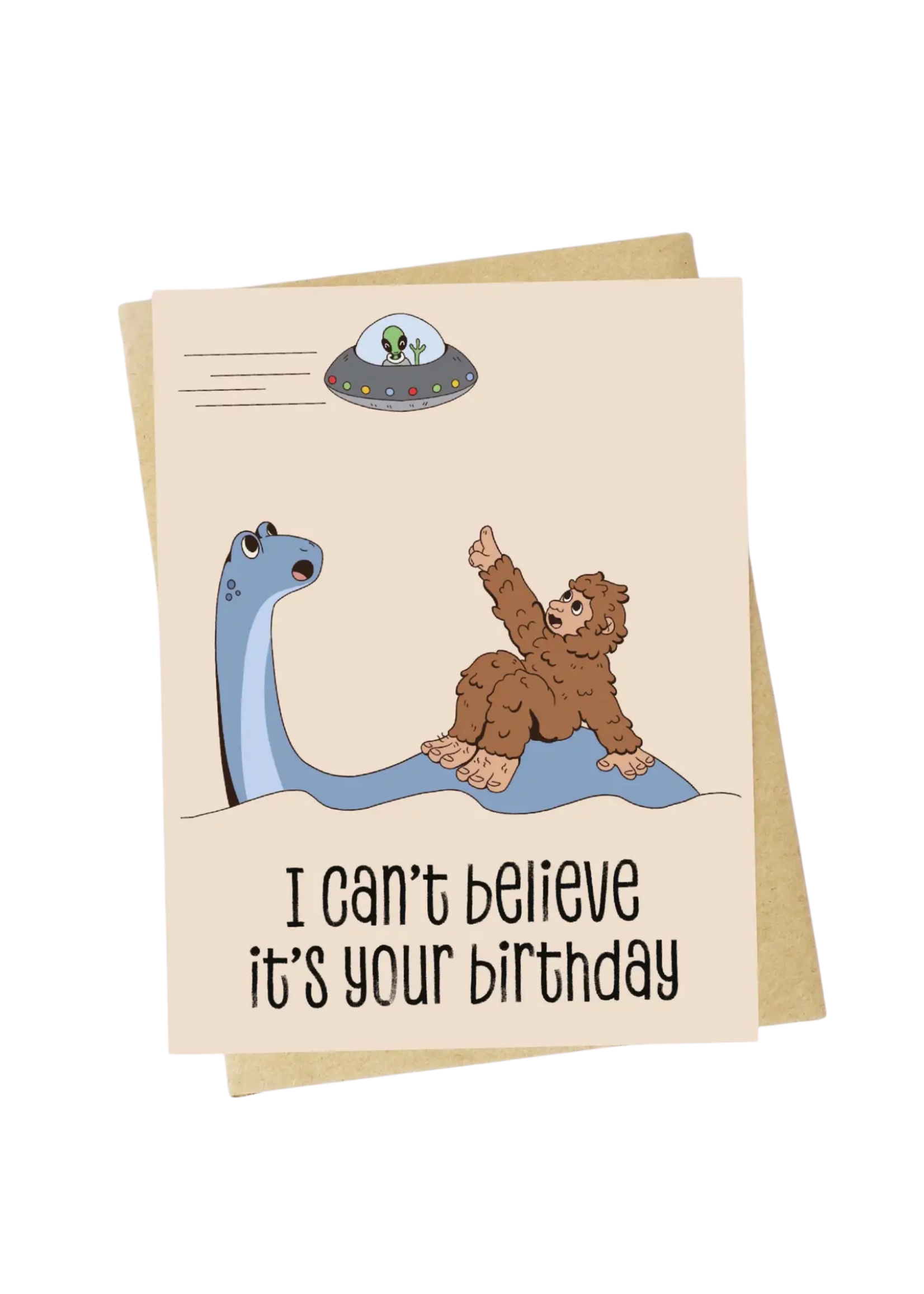 Big Moods Birthday Card - I Can't Believe It's Your Birthday