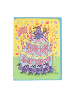 Turtle's Soup Birthday Card - Have A Brilli-Ant Birthday