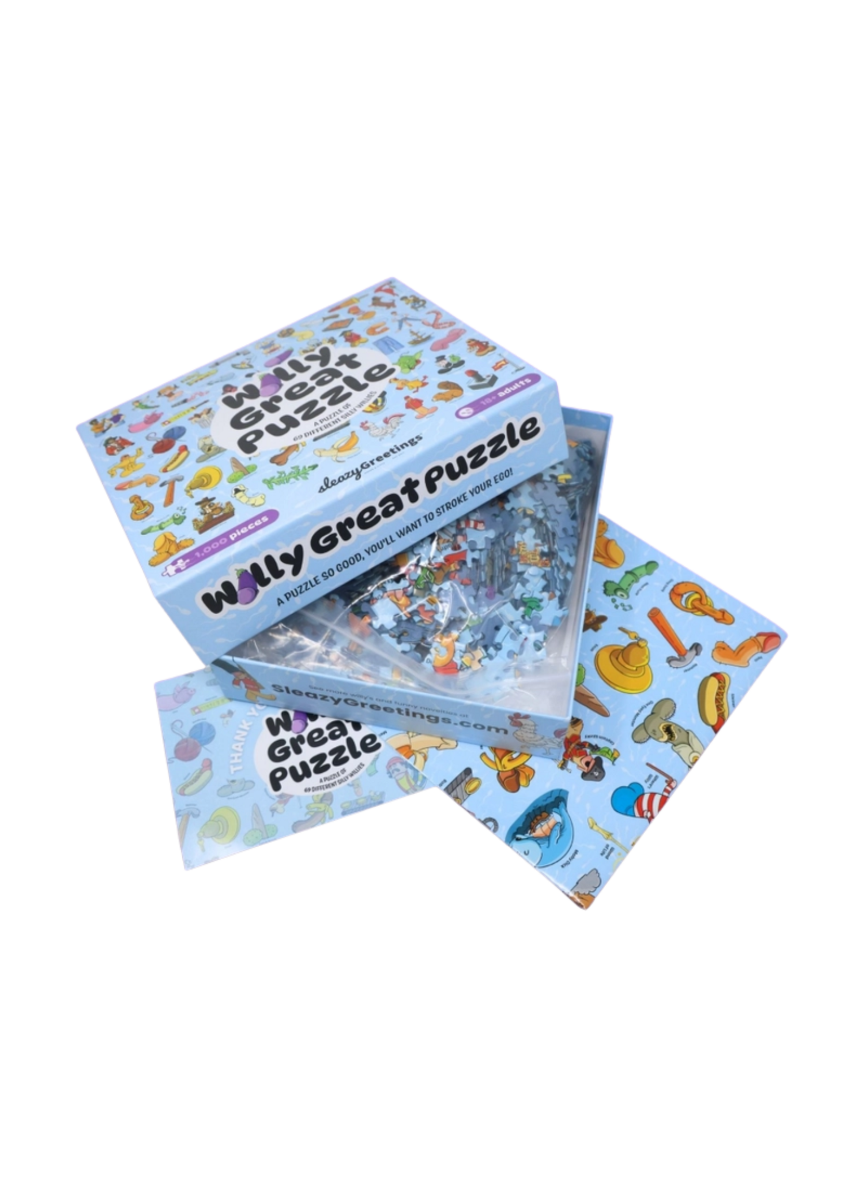 Sleazy Greetings Willy Great Puzzle - 1000 Piece Puzzle