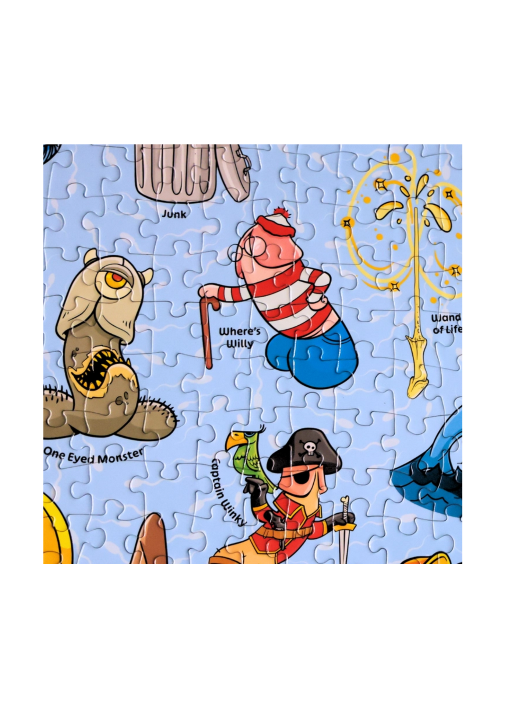 Sleazy Greetings Willy Great Puzzle - 1000 Piece Puzzle