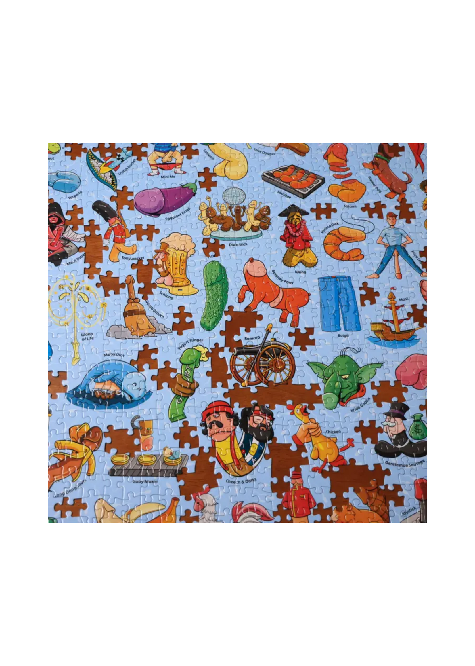 Sleazy Greetings Willy Great Puzzle - 1000 Piece Puzzle