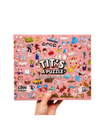 Sleazy Greetings Tit's A Puzzle - 1000 Piece Puzzle
