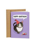 Sleazy Greetings Birthday Card - Dead Mouse