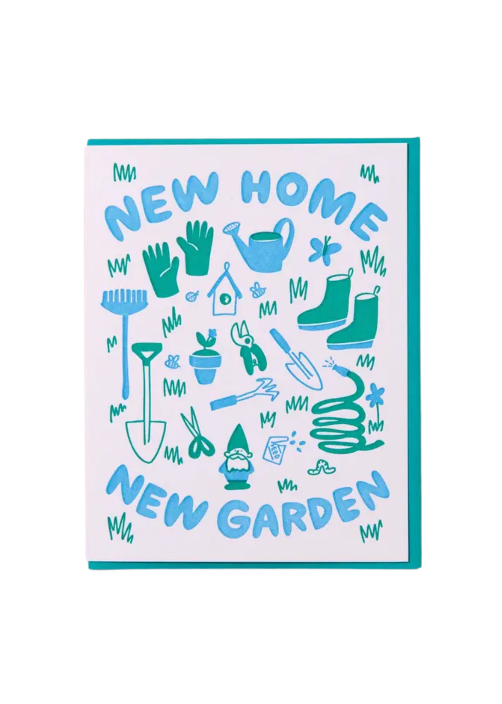 And Here We Are New Home Card - New Home, New Garden