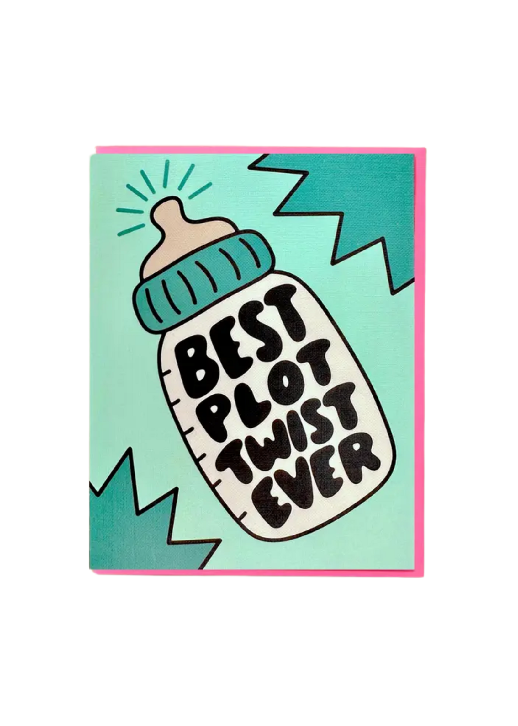 And Here We Are New Baby Card - Best Plot Twist