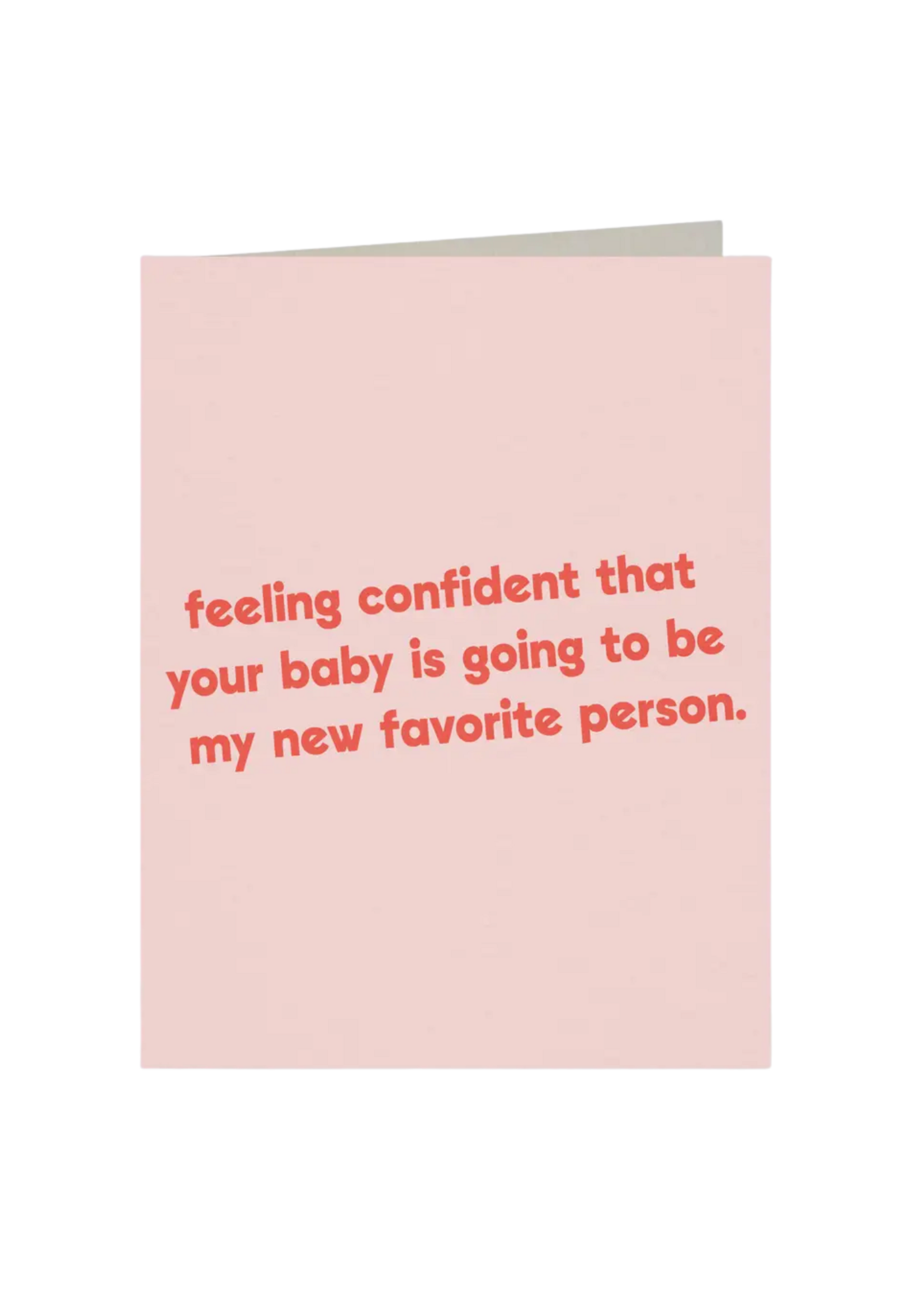 Mixtape Paper Co. New Baby Card - New Favorite Person