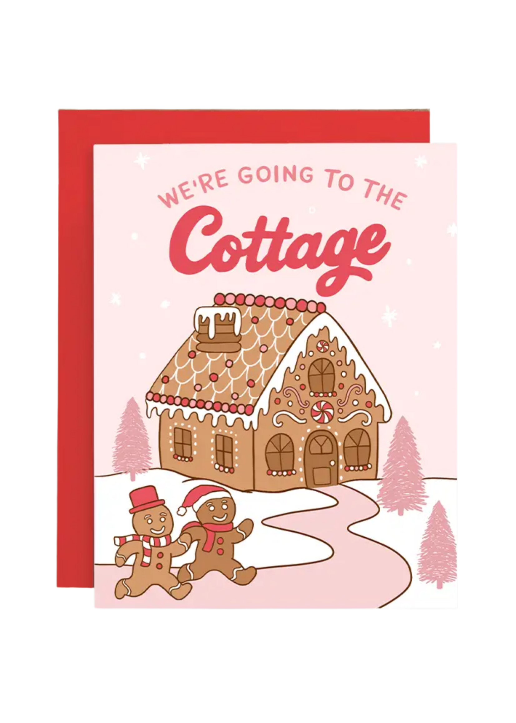 Brittany Paige Holiday Card - We're Going To the Cottage