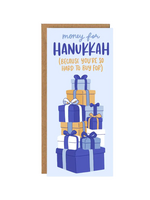 Brittany Paige Money Holder Card - Money for Hanukkah