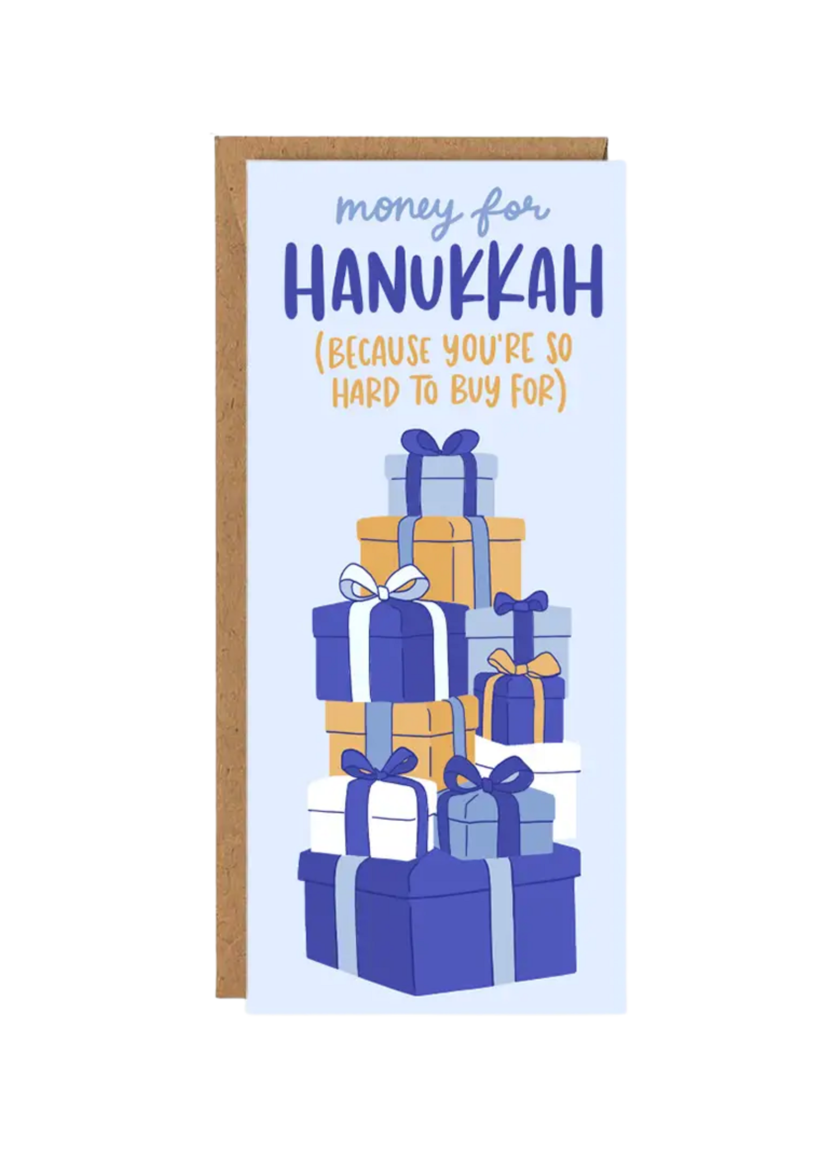 Brittany Paige Money Holder Card - Money for Hanukkah
