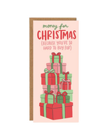 Brittany Paige Money Holder Card - Money for Christmas
