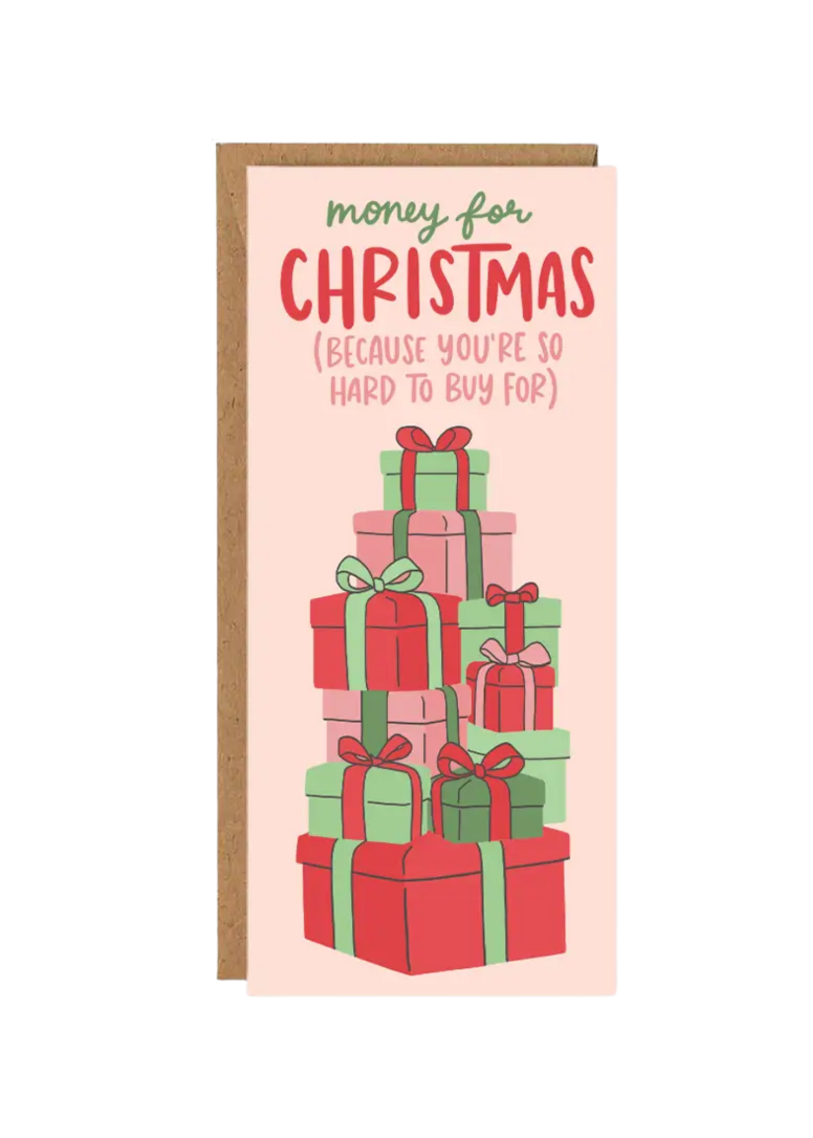 Brittany Paige Money Holder Card - Money for Christmas