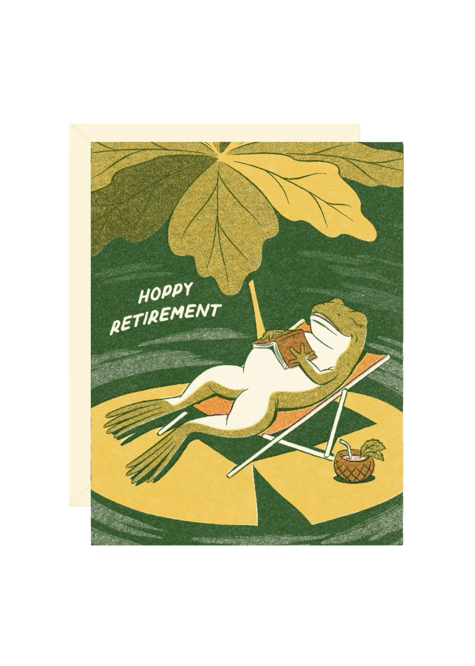 Wallflower Paper & Party Retirement Card - Hoppy Retirement