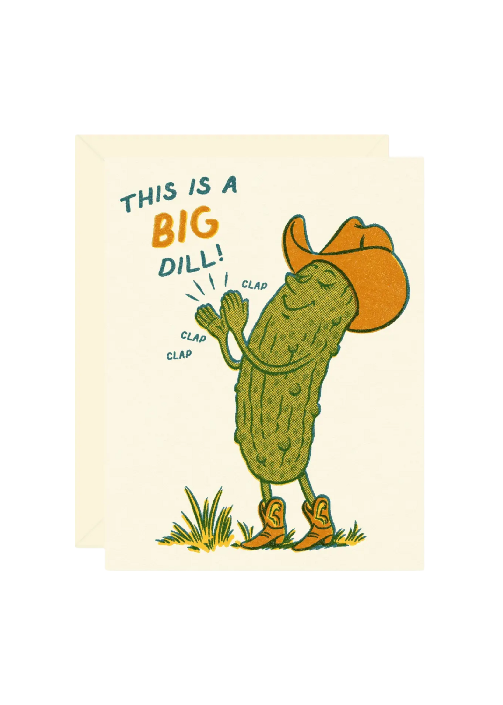 Wallflower Paper & Party Congratulations Card - Big Dill