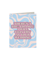 Mixtape Paper Co. Wedding Card - Ugly Cry
