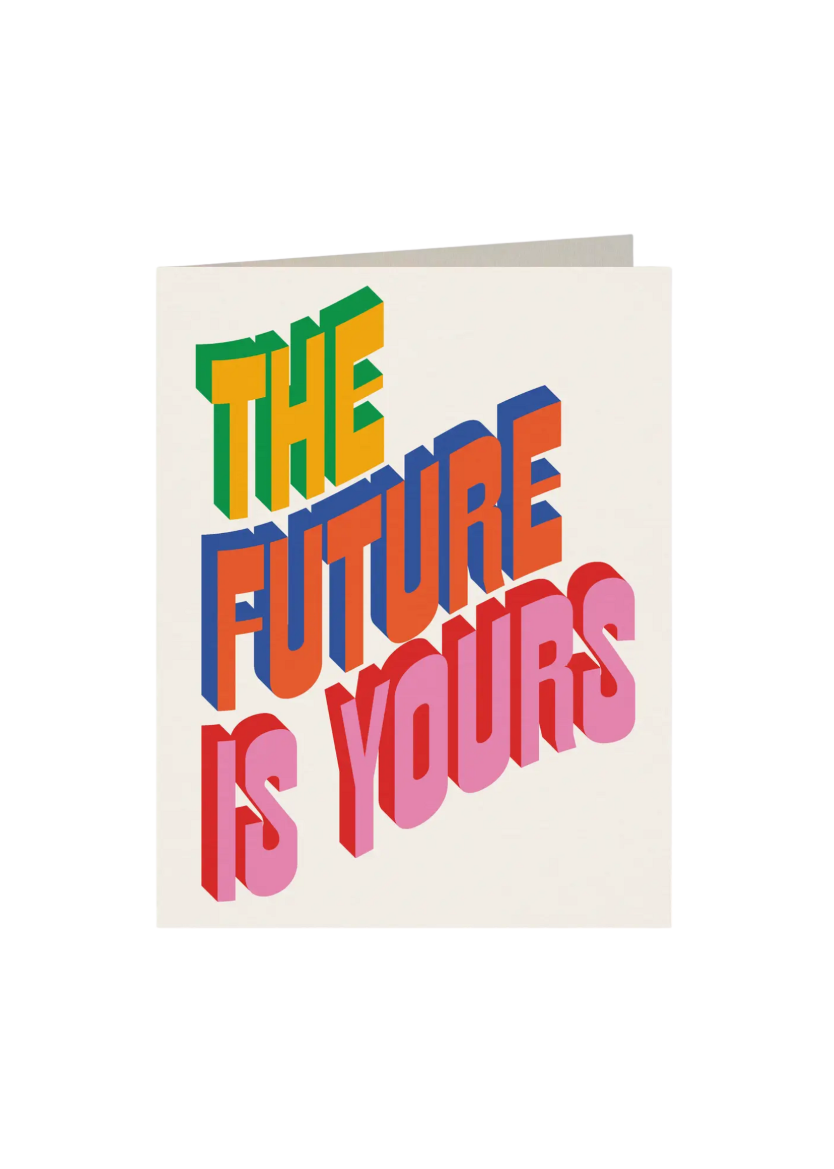 Mixtape Paper Co. Congratulations Card - The Future Is Yours