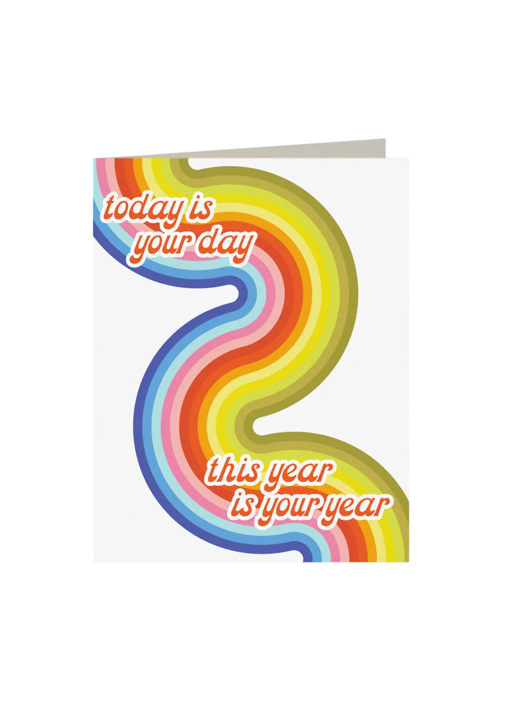 Mixtape Paper Co. Birthday Card - Today Is Your Day