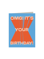 Mixtape Paper Co. Birthday Card - OMG! It's Your Birthday