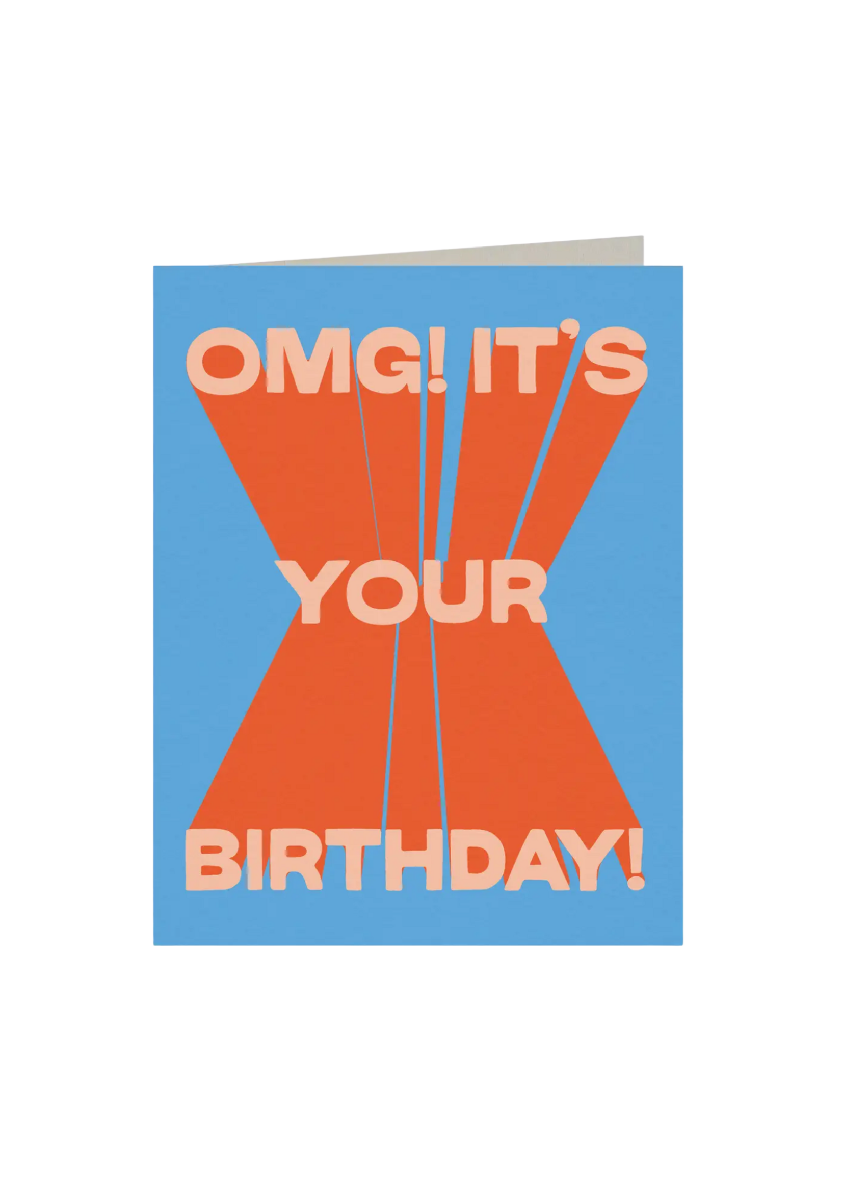 Mixtape Paper Co. Birthday Card - OMG! It's Your Birthday