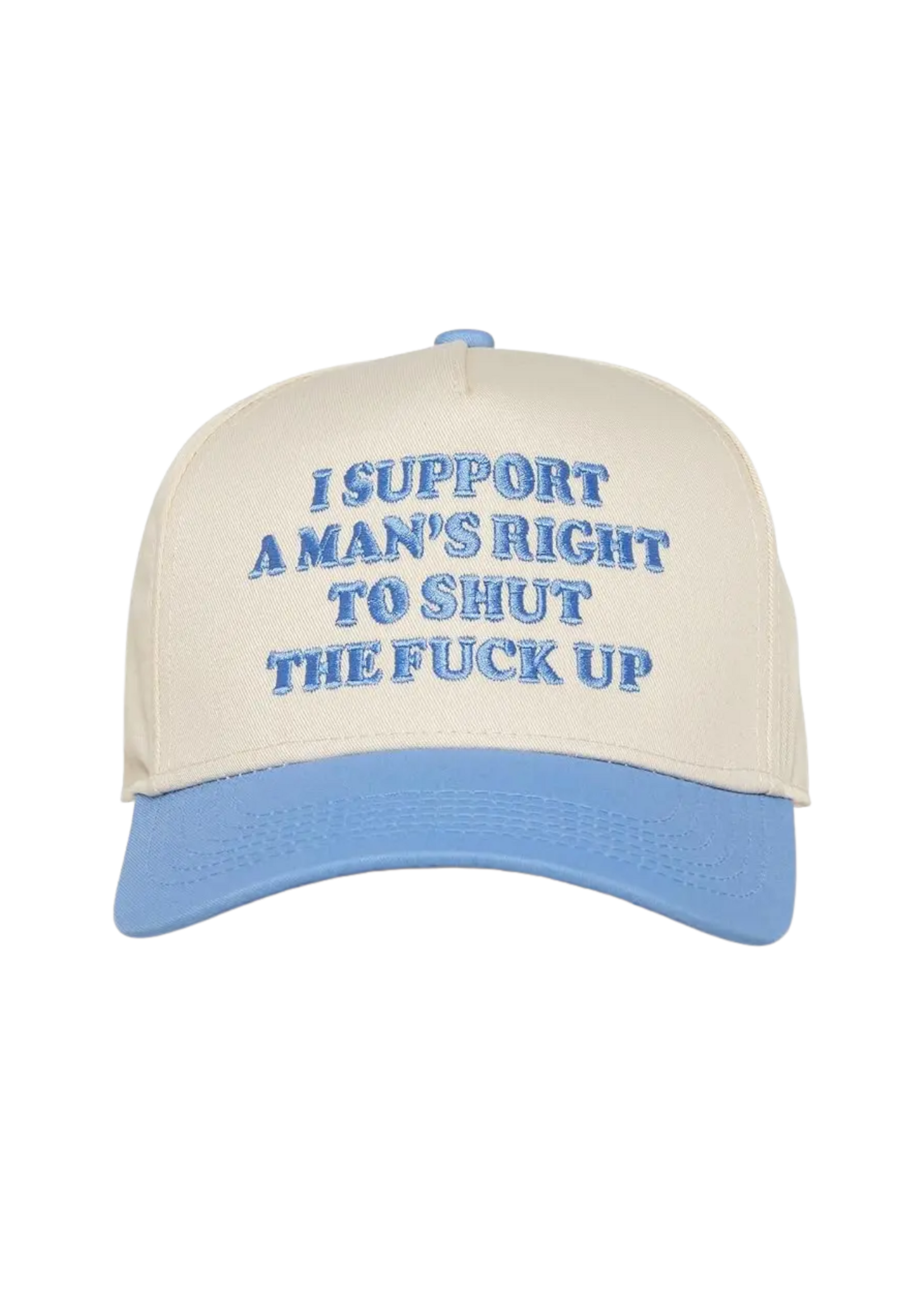 Funky Junque I Support A Man's Right To Shut The Fuck Up Snapback Hat