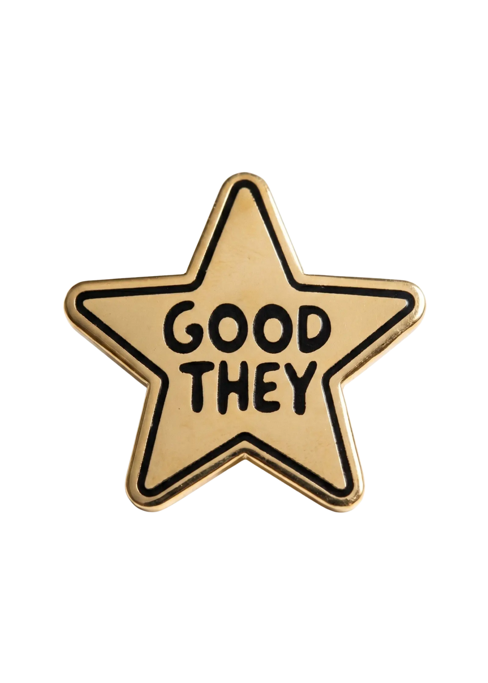 Strike Gently Co Good They Star Enamel Pin