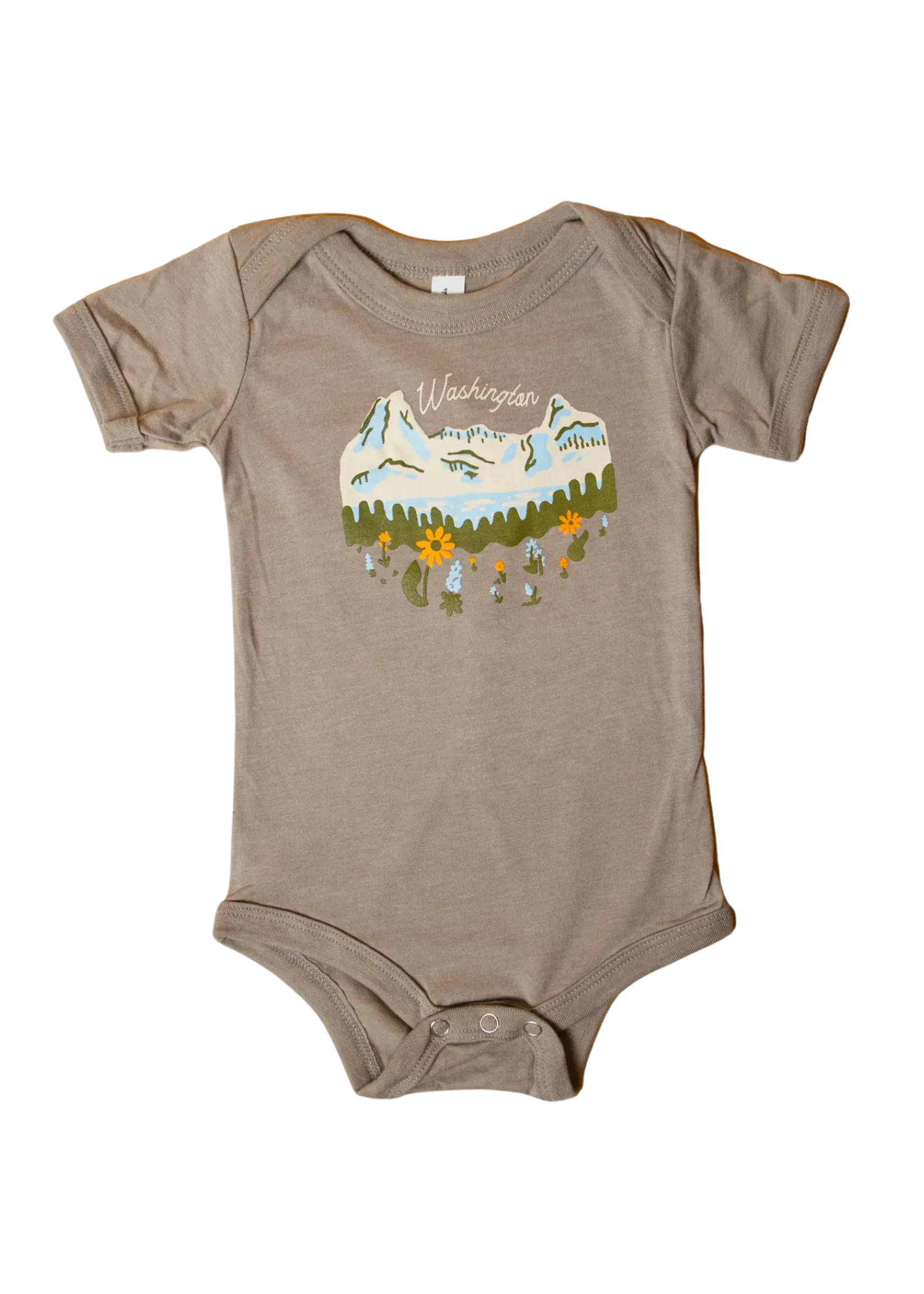 Tender Loving Empire Washington Mountain Meadow Onesie