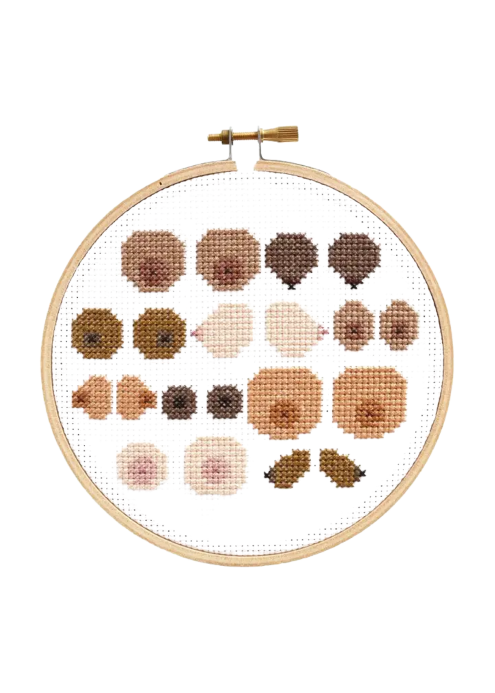 The Stranded Stich Boob Crew Cross Stich Kit