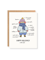 Kwohtations Holiday Card - Stay Cozy