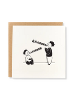 Kwohtations Sympathy Card - Scream Into The Void
