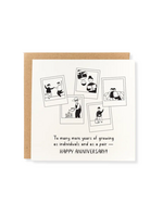 Kwohtations Anniversary Card - Polaroids